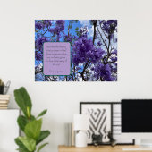 Poster Jacaranda Purple (Bureau à domicile)