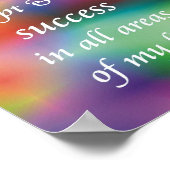 Poster J'Accepte Et Autorise Le Succès (Coin)