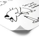 Poster Jack Be Nimble, Version Pug (Coin)