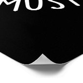 Poster Jack De Tous Les Métiers Mustard De Aucun Dark BG (Coin)