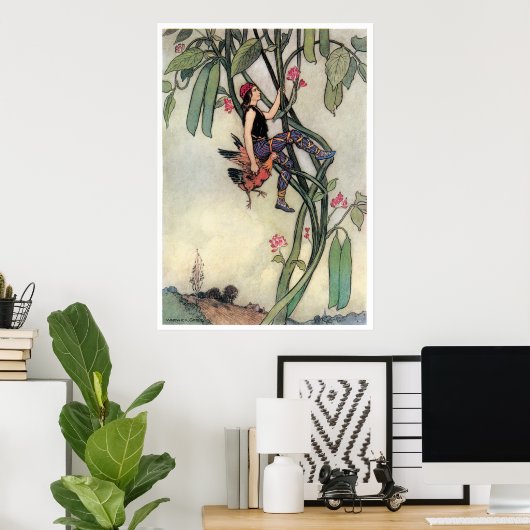 Poster Jack et The Beanstalk (Bureau à domicile)