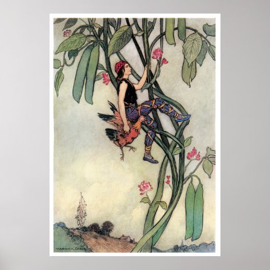 Poster Jack et The Beanstalk (Devant)