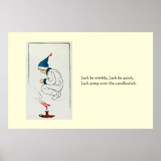 Poster Jack être agile, Jack être rapide (Devant)