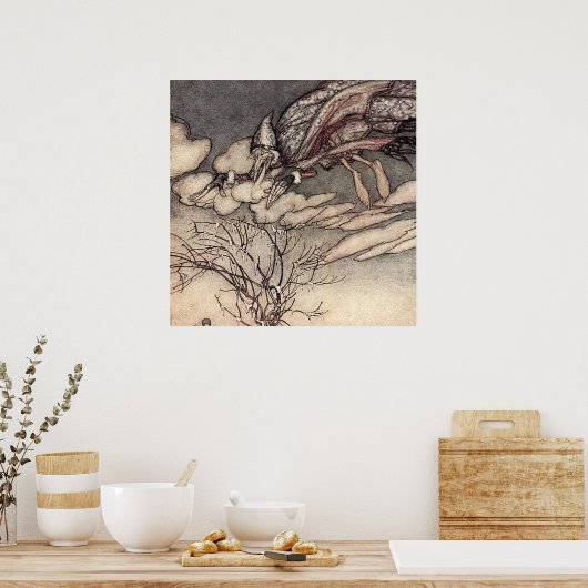 Poster "Jack Frost" par Arthur Rackham (Cuisine)