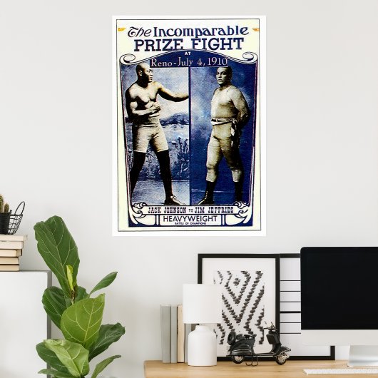 Poster Jack Johnson - Imprimer (Bureau à domicile)