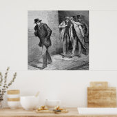 Poster Jack l'épisseur Le meurtrier de Whitechapel (Cuisine)