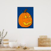 Poster Jack o' Lantern Blue (Cuisine)