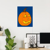 Poster Jack o' Lantern Blue (Bureau à domicile)