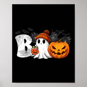 Poster Jack-o'-lantern Ghost Boo Costumes Halloween Boy G