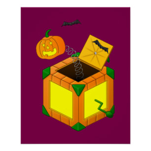 Poster Jack-o-Lantern-in-the-Box -