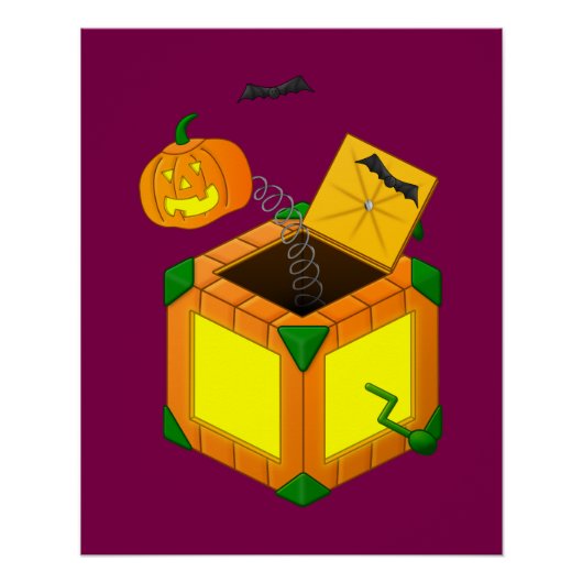 Poster Jack-o-Lantern-in-the-Box - (Devant)