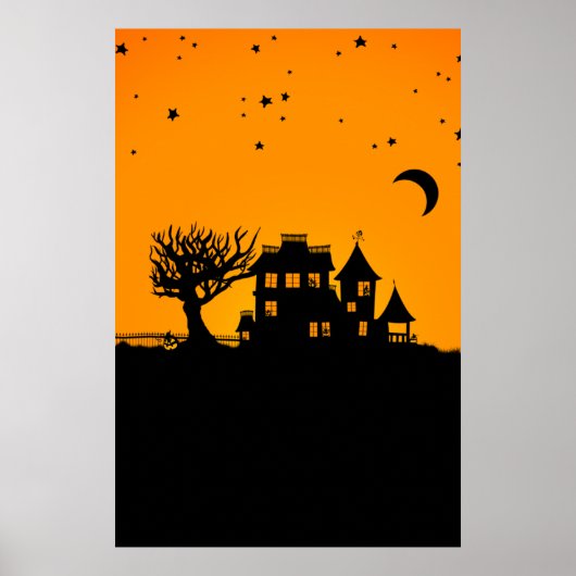 Poster Jack-o'-lantern Manor (Devant)