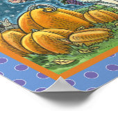 POSTER JACK-O'-LANTERN PRINCE SUR SON UNICORN MAGIQUE PON (Coin)