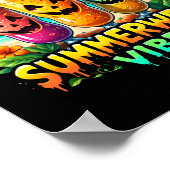 Poster Jack-o-lanterne Summerween Vibes Skeleton été Wa (Coin)