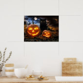 Poster "Jack O'Lanterns & Jet" (Cuisine)