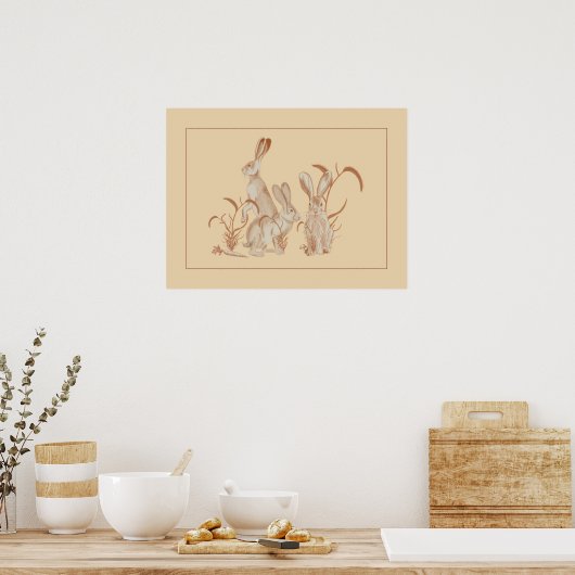 Poster Jack Rabbit et ses amis (Cuisine)