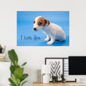 Poster Jack Russell Puppy (Bureau à domicile)