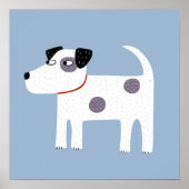 Poster Jack Russell Terrier Dog (Devant)