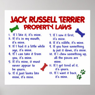 POSTER JACK RUSSELL TERRIER PL2