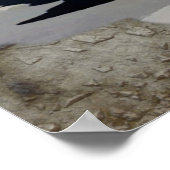 Poster Jack Russell Terrier sur Skateboard (Coin)