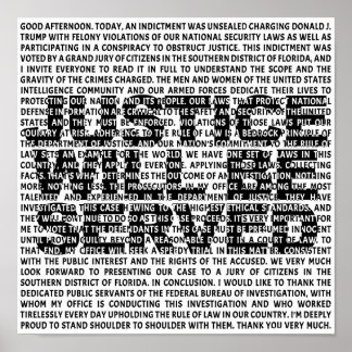 Poster Jack Smith Anti Trump Accusation Citation politiqu