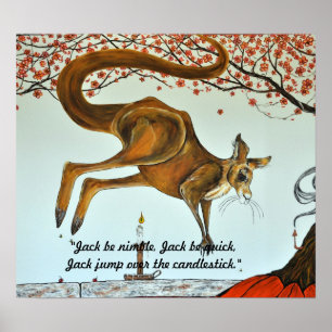 Poster Jack soit agile, Jack soit rapide...