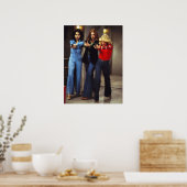 Poster jackie donna et laurie les années 70 spectacle (Cuisine)