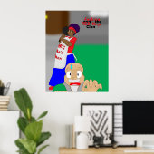 Poster Jackiea et la couverture de clan RED Ninja 12 (Bureau à domicile)
