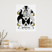 Poster Jackman Family Crest (Cuisine)