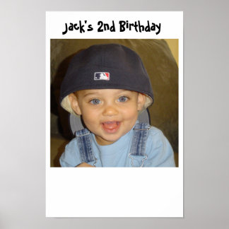 Poster jacks 2ème anniversaire