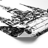 Poster Jackson Carré, Nouvelle-Orléans (Coin)