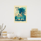 Poster Jackson Hole Wyoming Vintage (Cuisine)