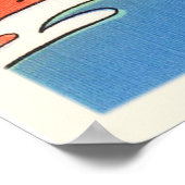 Poster Jacksonville Beach Floride FL Vieux souvenir de vo (Coin)