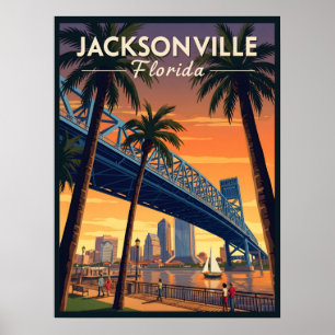 Poster Jacksonville Floride