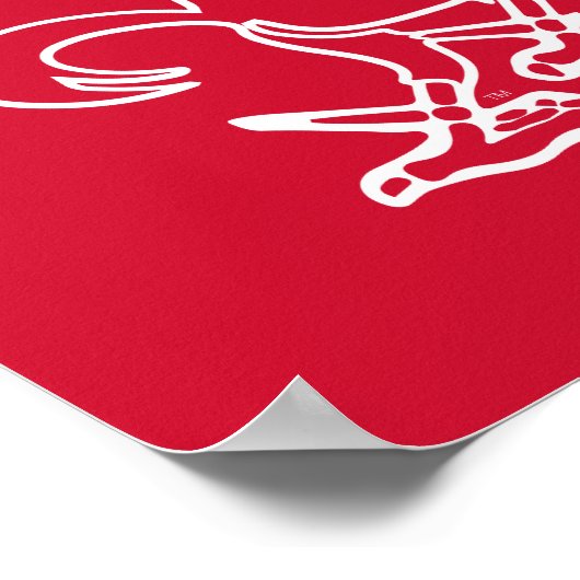 Poster Jacksonville State University JAX State Gamecocks (Coin)