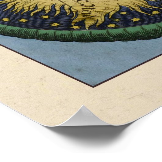 Poster Jacob Böhme "Conversation entre les âmes" (Coin)