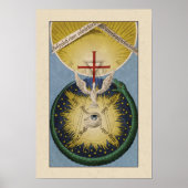 Poster Jacob Böhme "Conversation entre les âmes" (Devant)