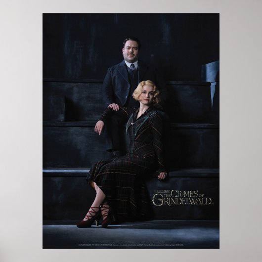 Poster JACOB KOWALSKI™ Et QUEENIE GOLDSTEIN™ Photo (Devant)