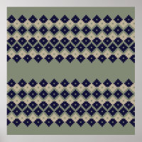 Jacquard fair isle continu motif design abstrait,