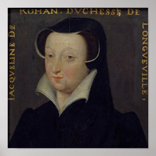 Poster Jacqueline de Rohan, Duchesse de Longueville (Devant)