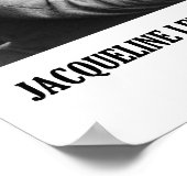 Poster Jacqueline Kennedy Citation Comparativement Sane (Coin)