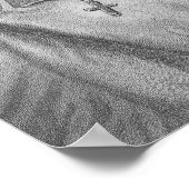 Poster Jacques Bossuet, gravé par Richard Woodman (Coin)