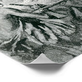 Poster Jacques Cartier Mise en place d'une croix en Gaspe (Coin)