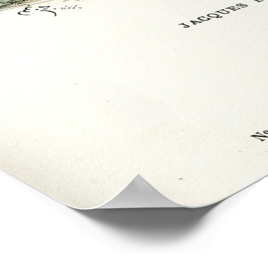 Poster Jacques de Molay - Templier de Chevalier (Coin)