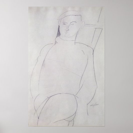 Poster Jacques Lipchitz c.1917 (Devant)