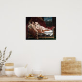 Poster Jacques-Louis David Cupid et Psyche (Cuisine)