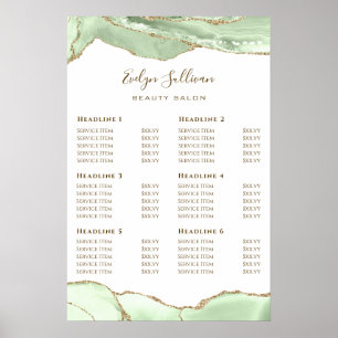 Poster Jade Green Price List