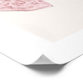 Poster JADE Wine Cowgirl Pays Bachelorette Itinéraire (Coin)