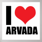 Poster J'adore Arvada (Devant)