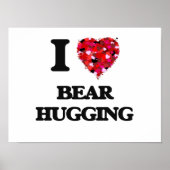 Poster J'adore Bear Hugging (Devant)